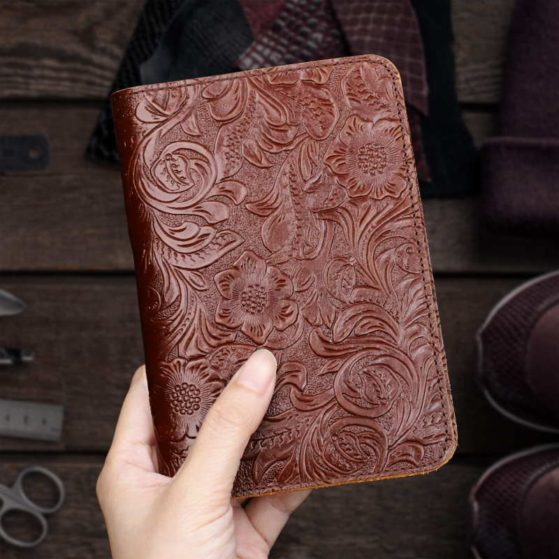 Men'S Accessories Case - Genuine Leather Passport Holder Travel Wallet