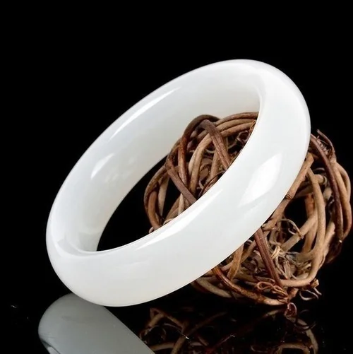 Genuine Natural White Jade Ban - Men Accessories Hand review and price