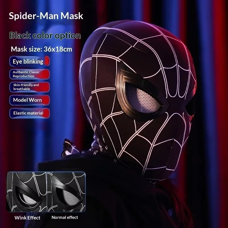 스파이더맨 Spider-Man Headgear Mova - Men'S Accessories Designer review and price