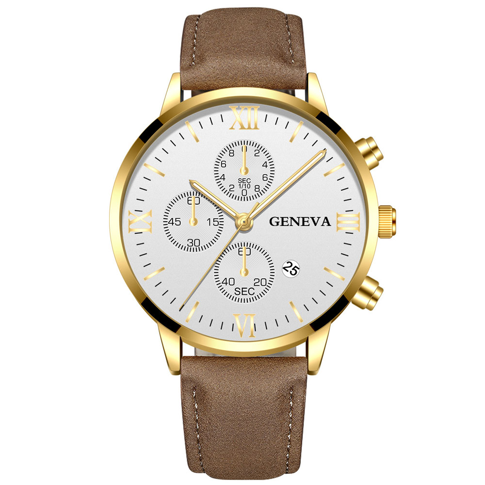 Geneva Fashion  Men Date Alloy - Men'S Accessories Luxury Brands review and price