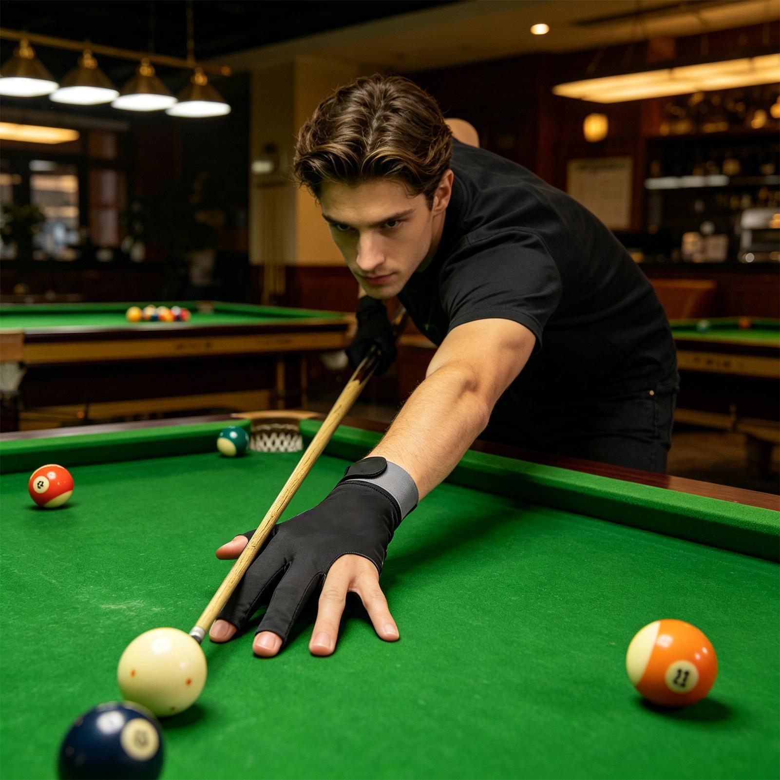 Pool Glove Left Hand 3-Finger  - Men Accessories Hand review and price