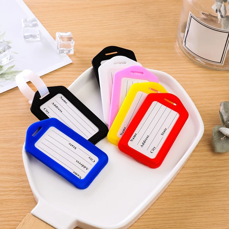 5PCS Luggage Tag Boarding Ship - Men Accessories Name review and price