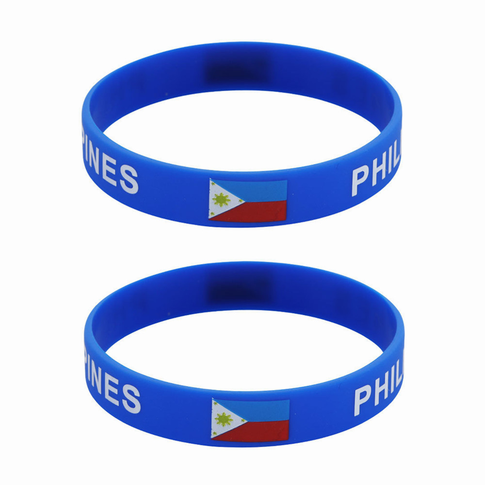 2pcs Philippines Flag Silicone - Men'S Accessories Philippines review and price