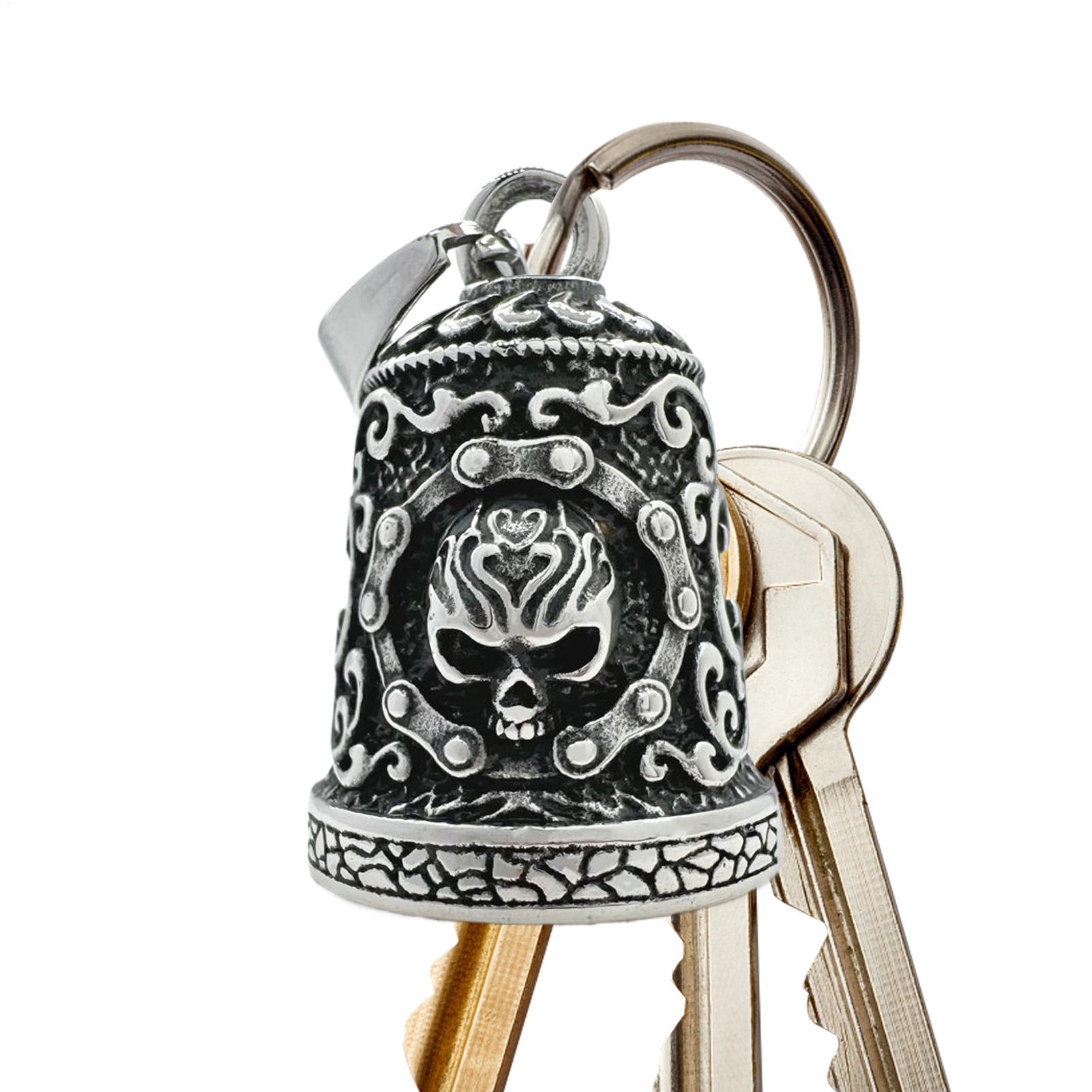 Skull Bell Charm Motorcycle Be - Men Accessories Hand review and price