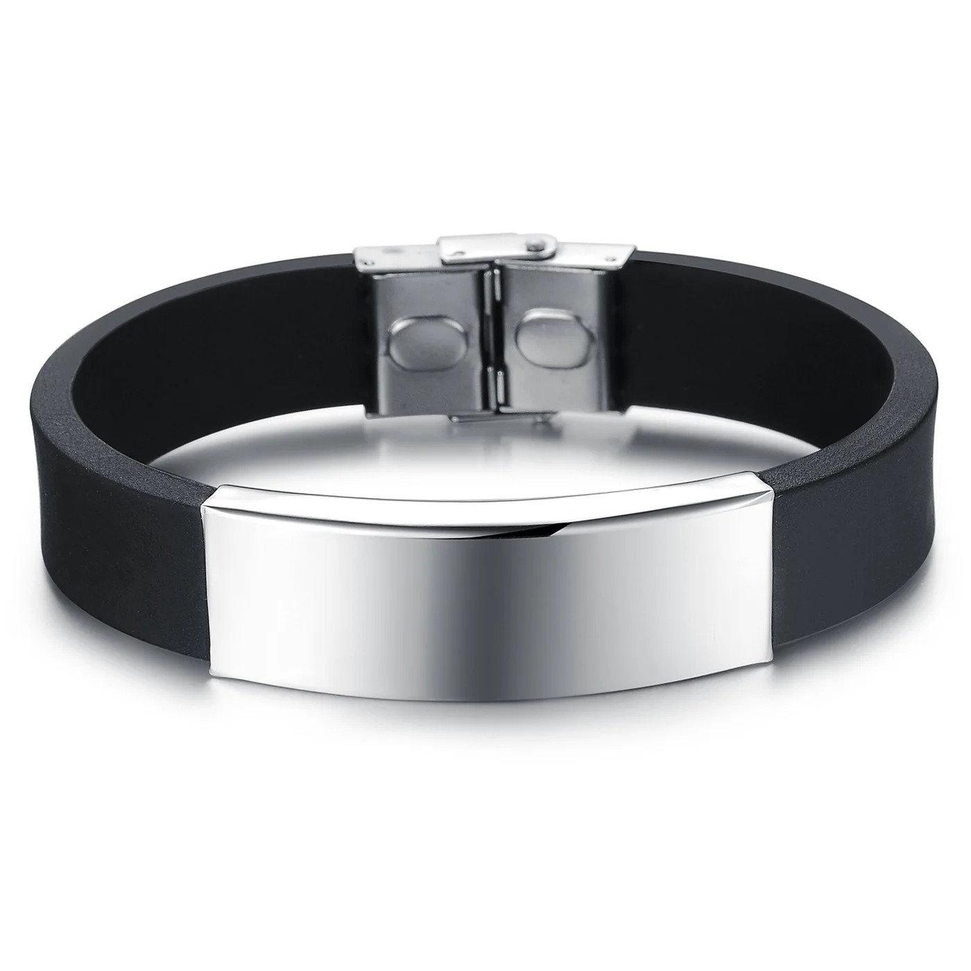 Punk Custom Logo Name Silicone - Men'S Accessories Luxury Brands review and price