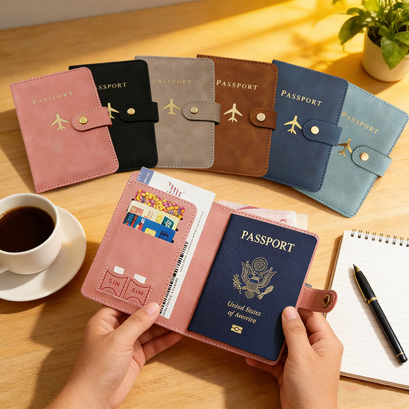 Leather Passport Holder Covers - Men'S Accessories Case review and price