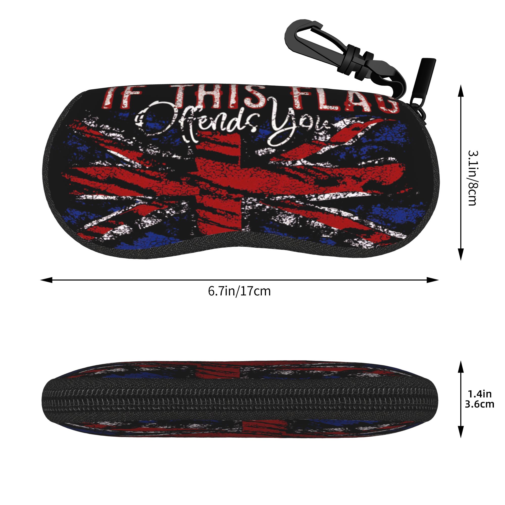 British flag UK Glasses Case M - Men'S Accessories Uk review and price