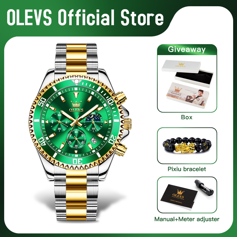 OLEVS 2870 Men's Watch Top Bra - Men'S Accessories Luxury Brands review and price