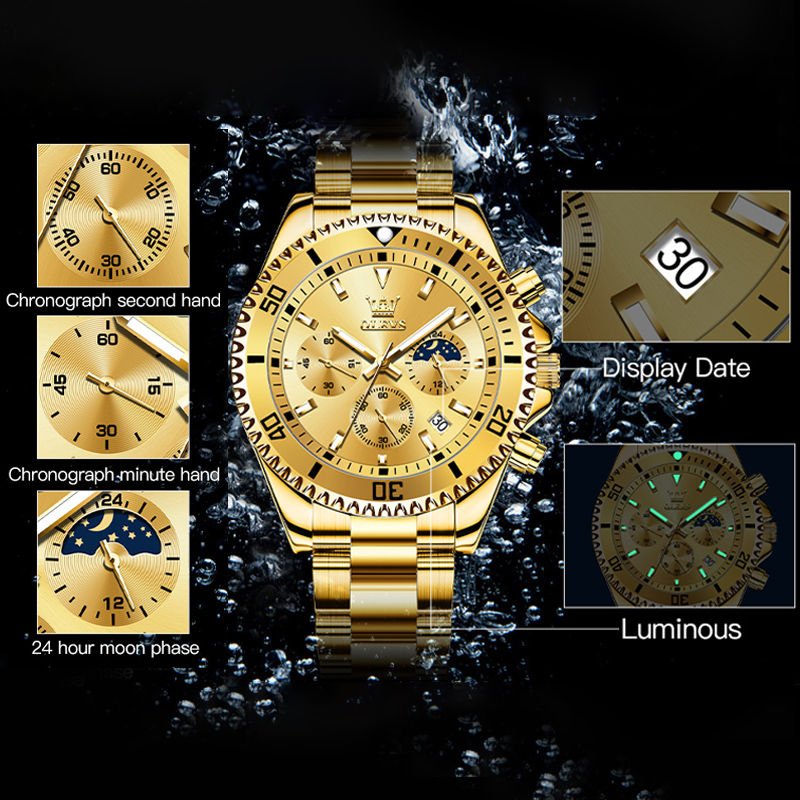 OLEVS 2870 Men's Watch Top Bra - Men'S Accessories Luxury Brands review and price