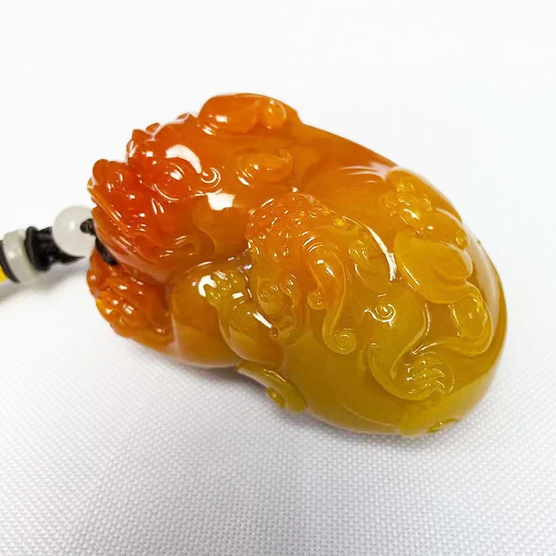 Natural Huang Longyu Pixiu Pen - Men Accessories Hand review and price