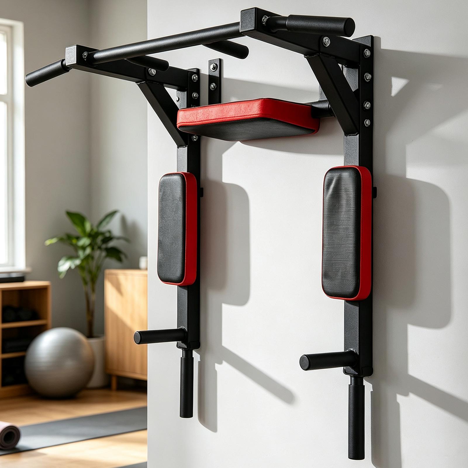 Wall-Mounted Pull-up Bar Fitne - Men Accessories Hand review and price